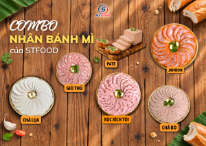 combo nhân bánh mì