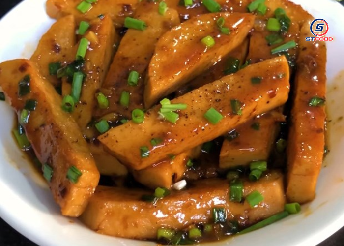 Chả lụa kho tiêu