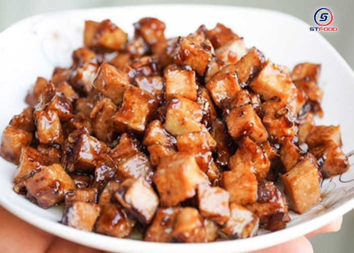 Chả lụa kho nước tương