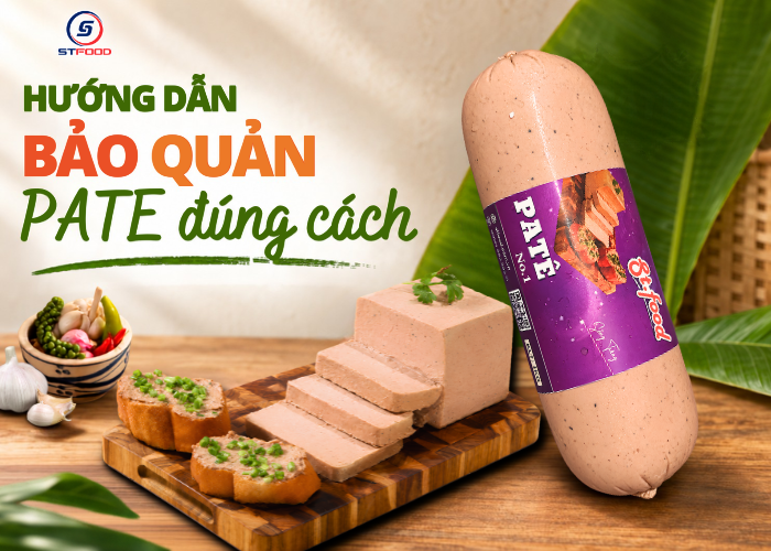 bảo quản pate